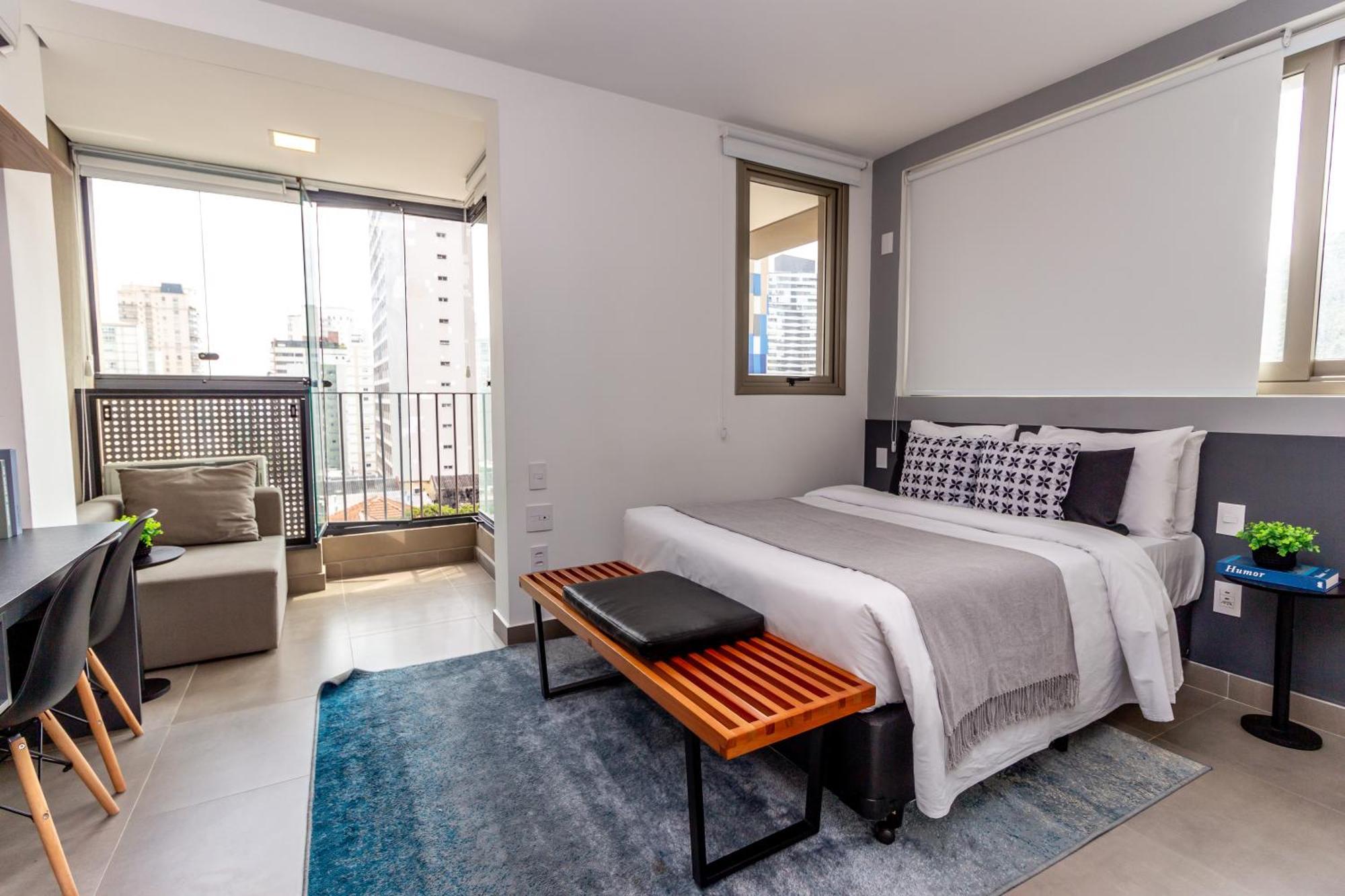 360 Vn Melo Alves By Housi Apartment Sao Paulo Bagian luar foto